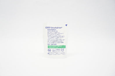 BD 367326 Vacutainer Push Button Blood Collection Set 21G x 3/4inch x 12inch